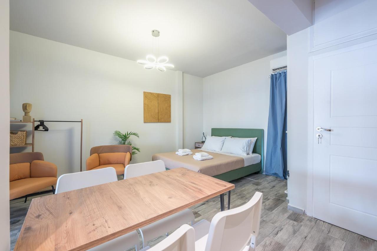 Sunny Studio With Starlight Balcony Atenas Exterior foto