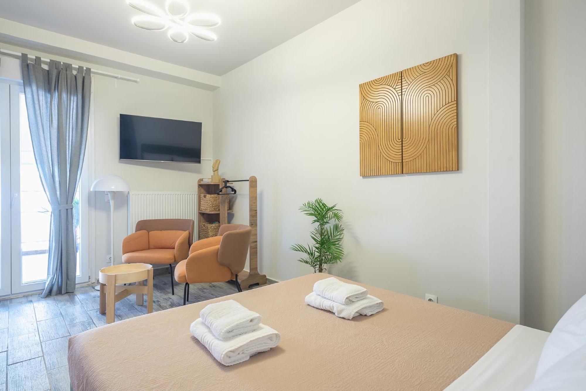 Sunny Studio With Starlight Balcony Atenas Exterior foto